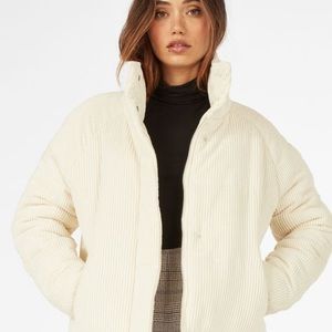 Justfab Corduroy Puffer